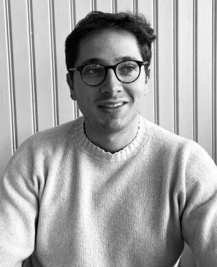 Nicola Romualdi - TAN SA Chiasso portrait in black and white